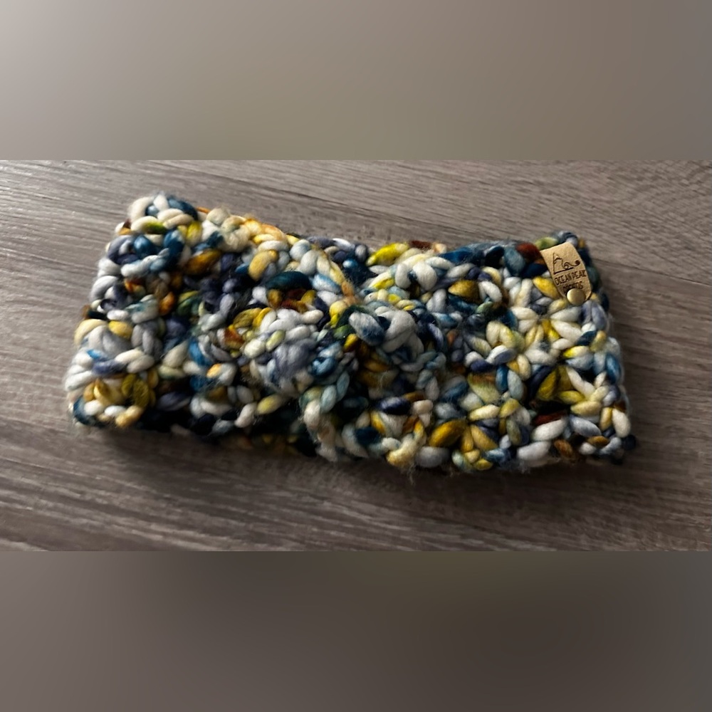 Ocean Peaks Multicolor Knit Headband
